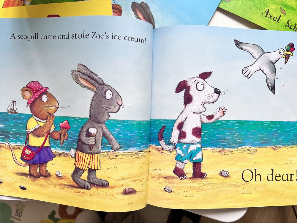 Шусть і Шуня англійською мовою Pip and Posy (10 книг набір , вся серія