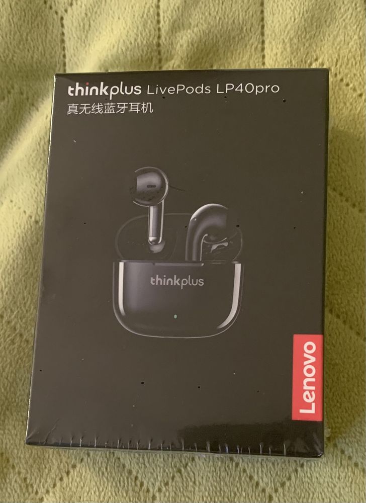 Продам бездротові навушники Lenovo LP40 Pro