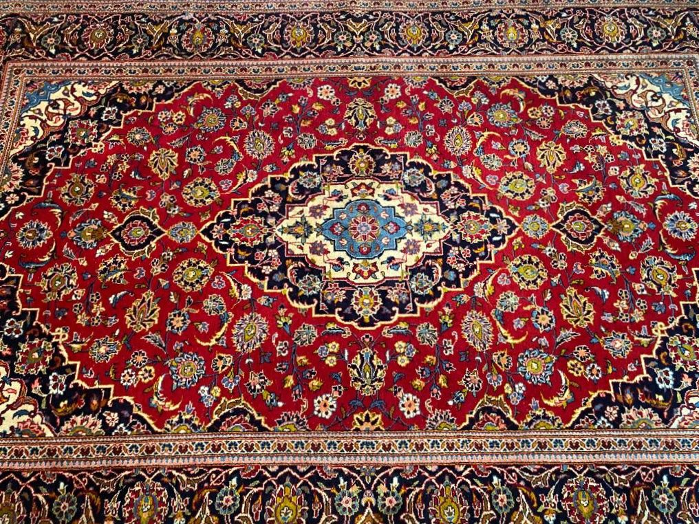 Keshan - Perski dywan - jak nowy   300 # 200 Ręcznie tkany wełniany