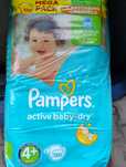 Підгузники Pampers 4+ 120 шт.