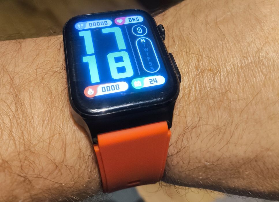 SMARTWATCH E500 zegarek Kardiowatch dla Seniora EKG PPG HRV ROZMOWY