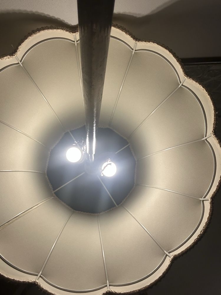 Piękna stara lampa z okresu PRL