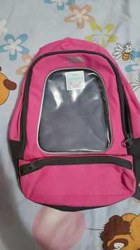 Розовый рюкзак для девочки