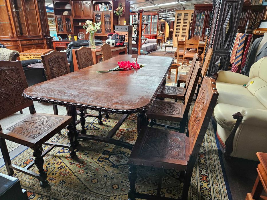 Mesa antiga estilo Holandês - Extensível - Muito bom estado geral