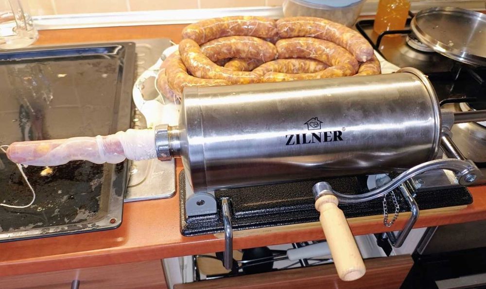 Nadziewarka do kiełbas NOWA Szpryca Maszynka do kiełbasy wędlin