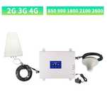 GSM репитер 3 диапазона 900 1800 2100, усилитель связи 3G 4G LTE