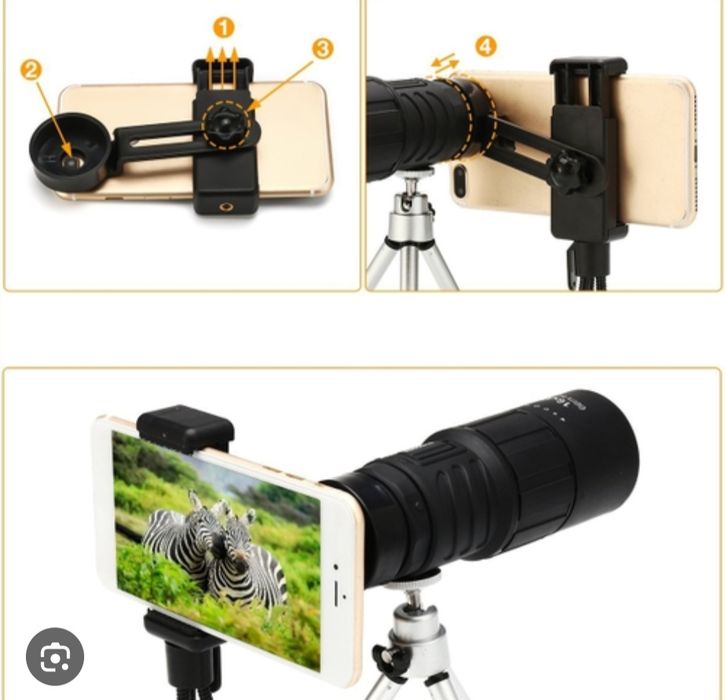 Монокуляр бінокль телескоп для дітей гарний подарунок HD 80х100