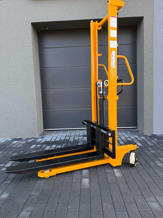 Wózek paletowy masztowy ręczny sztaplarka 1000kg do 2000kg 160cm-300cm