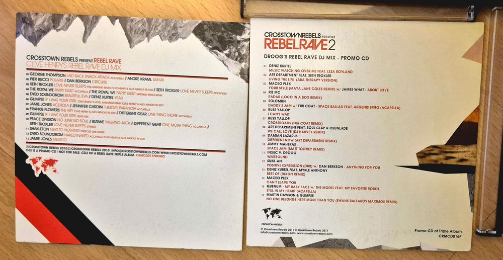 minimal, electro, house, disco sprzed kilkunastu lat na 10 CD