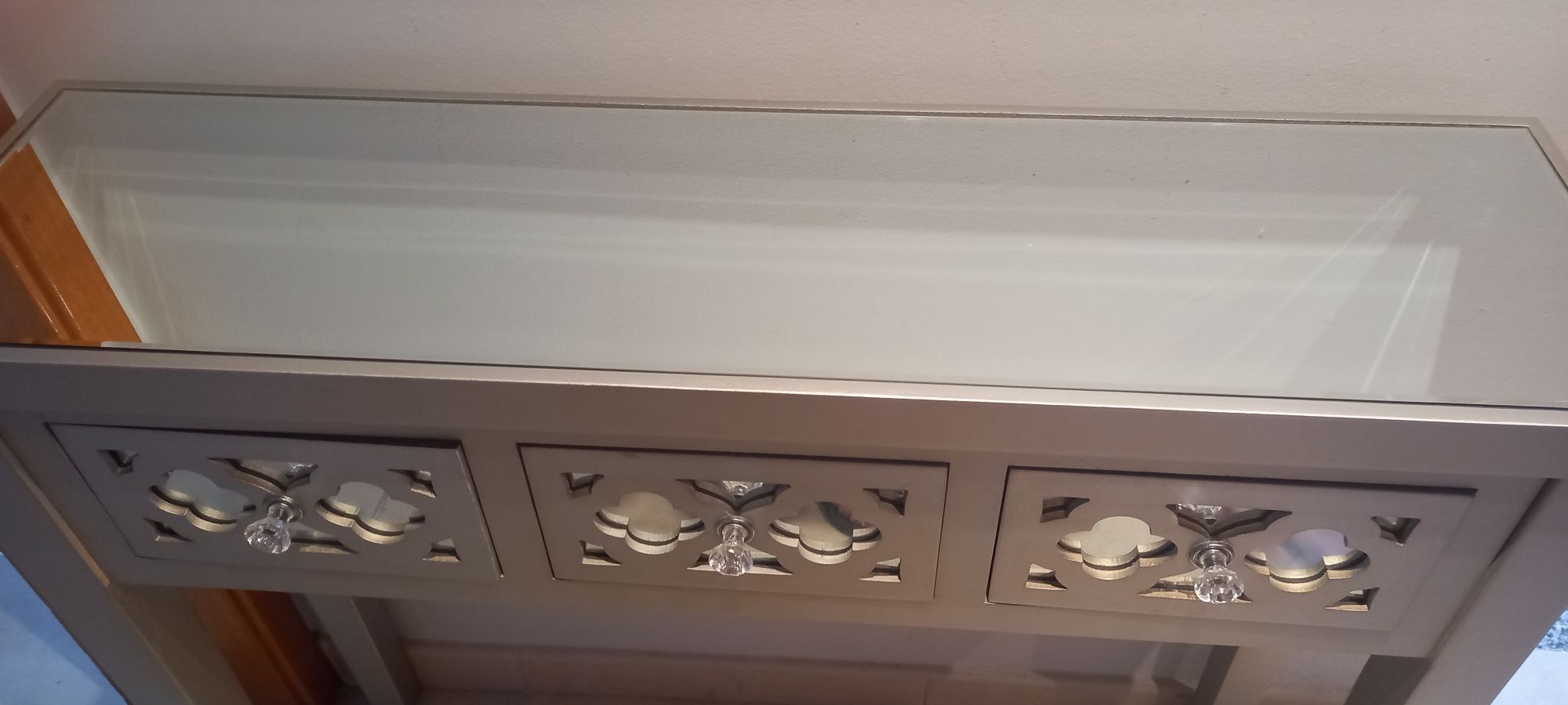 Mesa de console silver