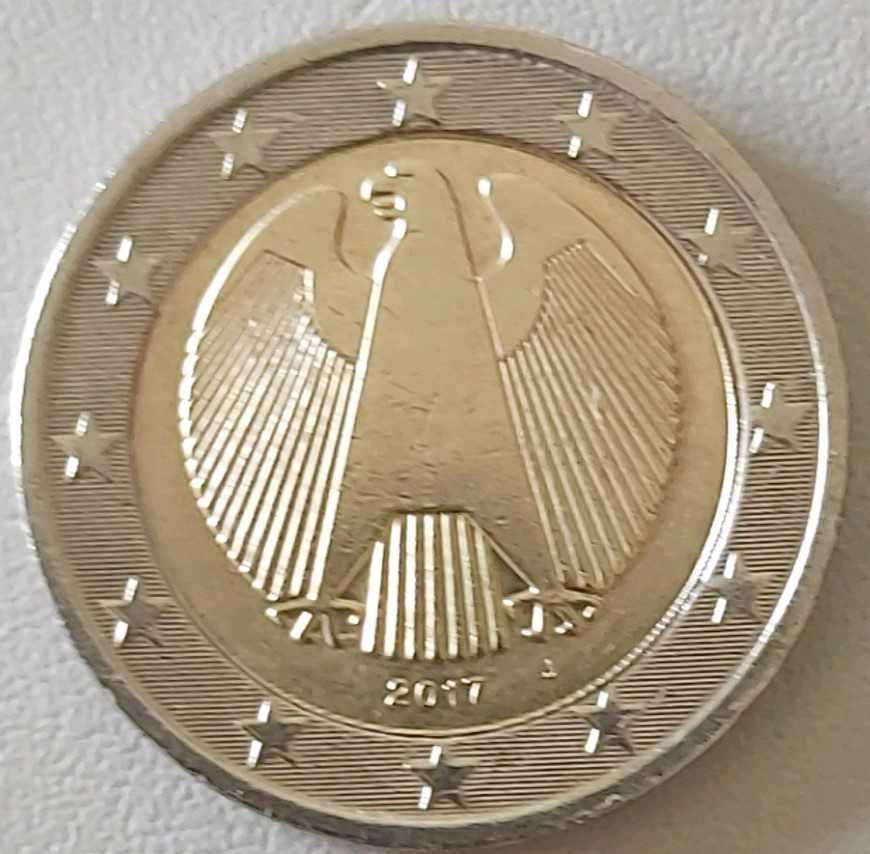 2 Euros 2017 J,  da Alemanha