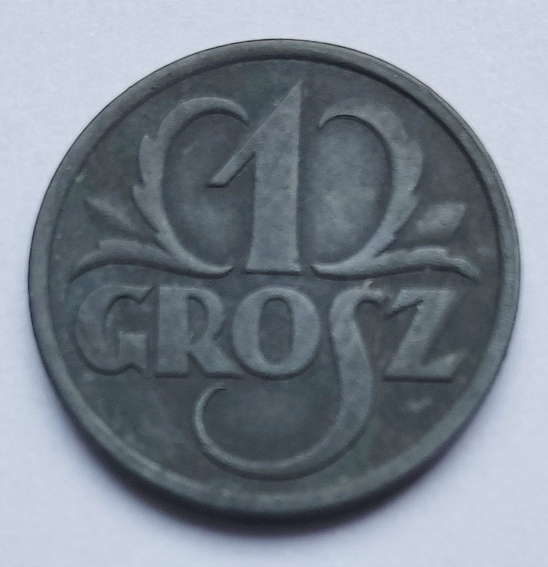1 grosz GG 1939 Cynk