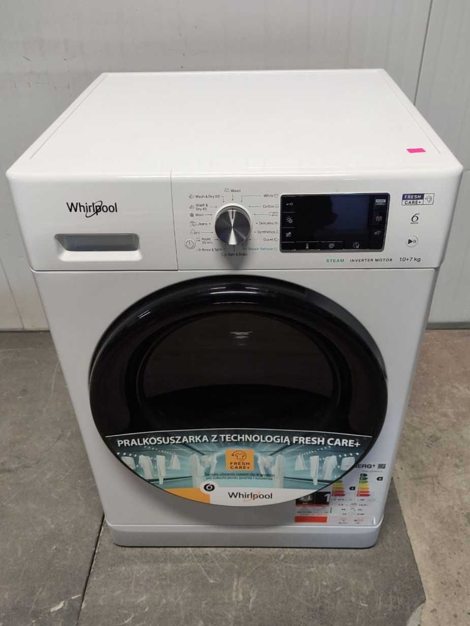 Pralko-suszarka 10/7kg WHIRLPOOL FFWDD 107/6258  1600obr OUTLET 11FG26
