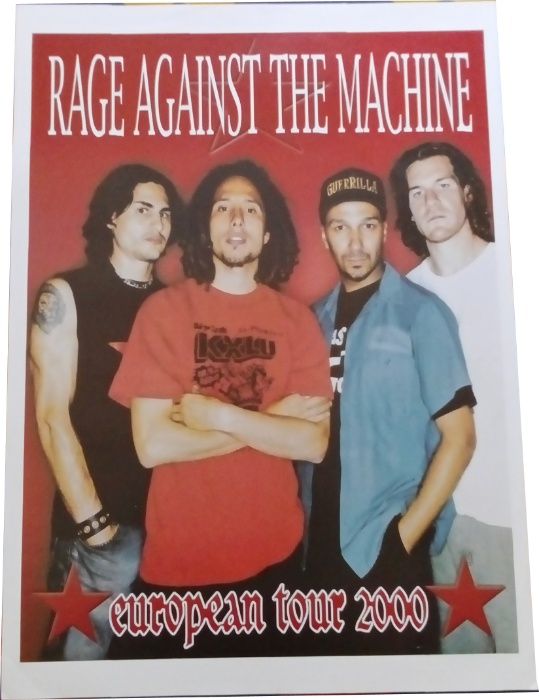 Posters Metallica Madonna Rage Against Machine David Fonseca Prodigy