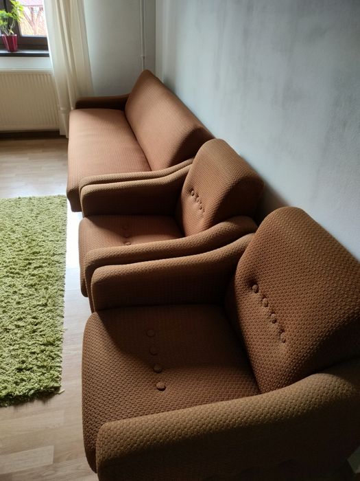 Komplet wypoczynkowy używany w dobrym stanie