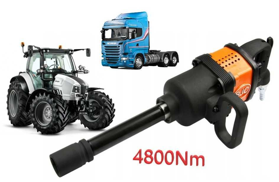 Пневматичний ударний гайковерт, BJC 788 4800 Нм грузовой кайковерт ТІР