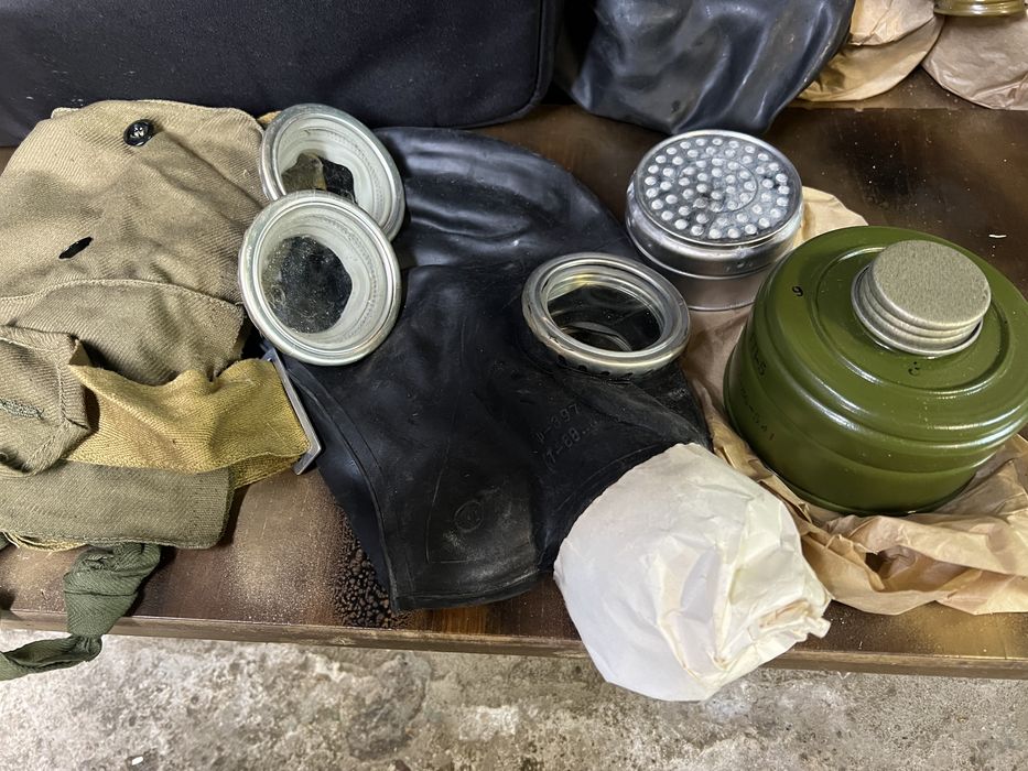 НОВІ: Противогаз / Протизаз - ГП-5 (Фільтри, Скло, Сумки)