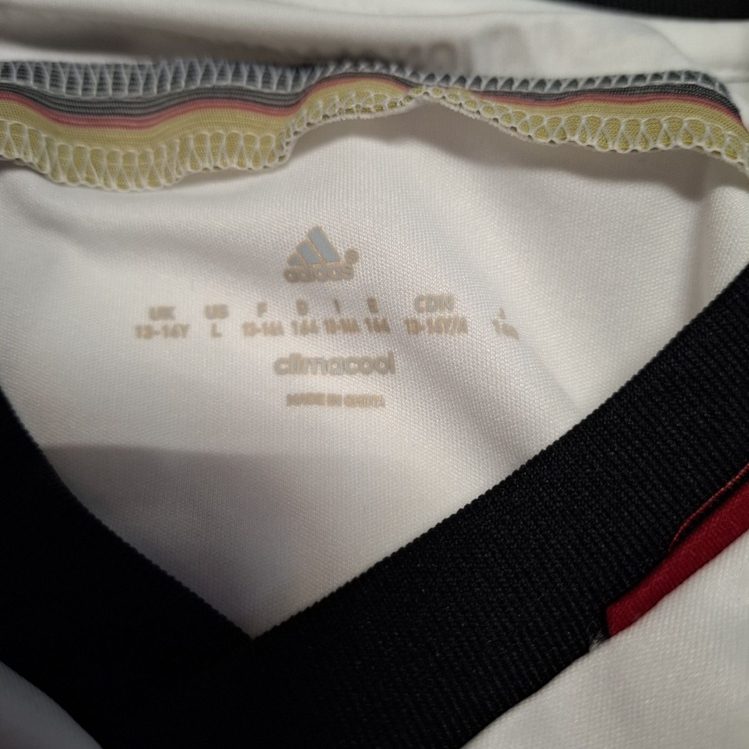 Koszulka piłkarska adidas reprezentacja Niemiec rozm 13-14 lat (xs?)