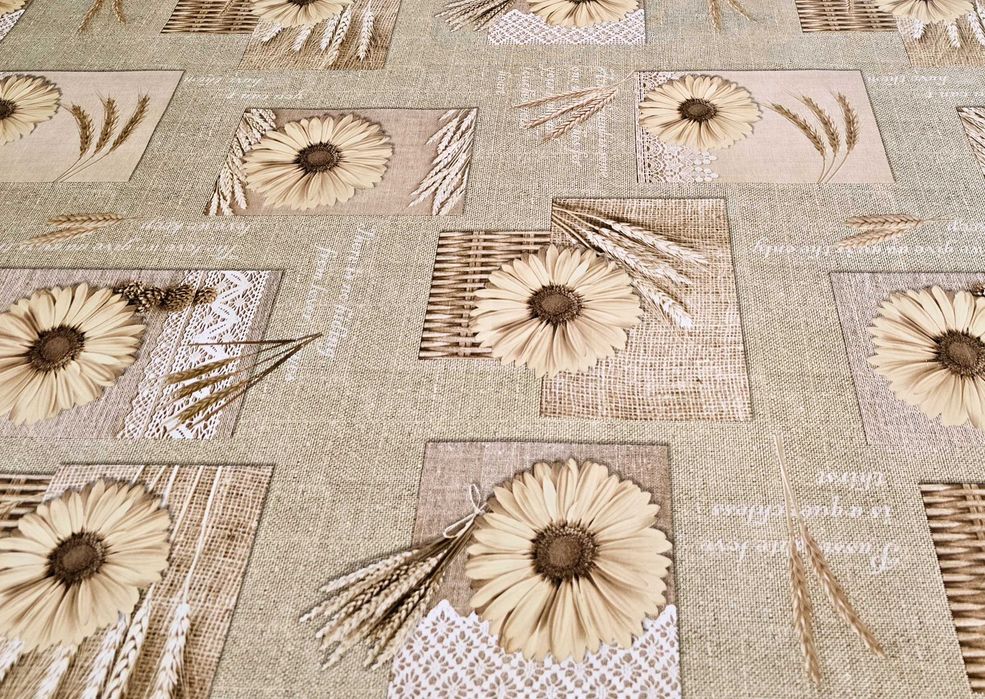 OBRUS CERATA OBRUSY obrus ogrodowy PCV do kuchni do ogrodu 140X150