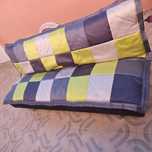 Sofá cama com capa
