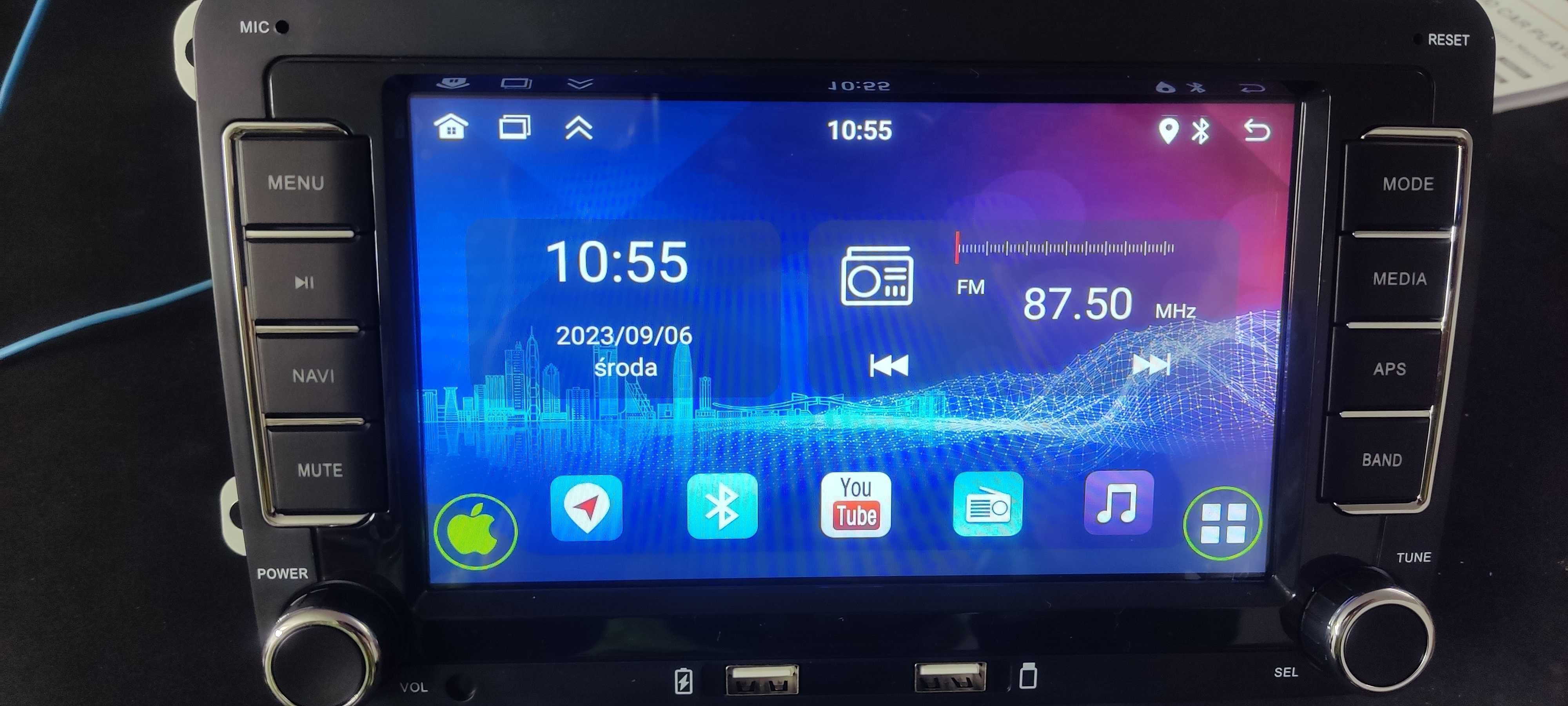 Radio Samochodowe android 13 Golf Passat B6 B7 2/64Gb 7cali Nowe canbu