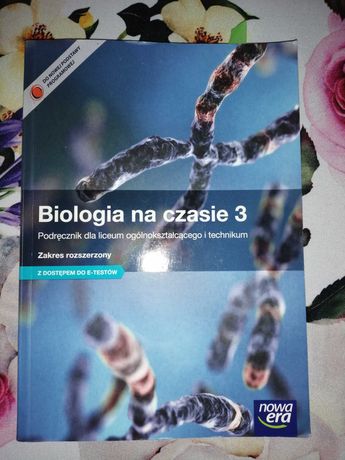 Biologia na czasie 3,zakres rozszerzony, podręcznik
