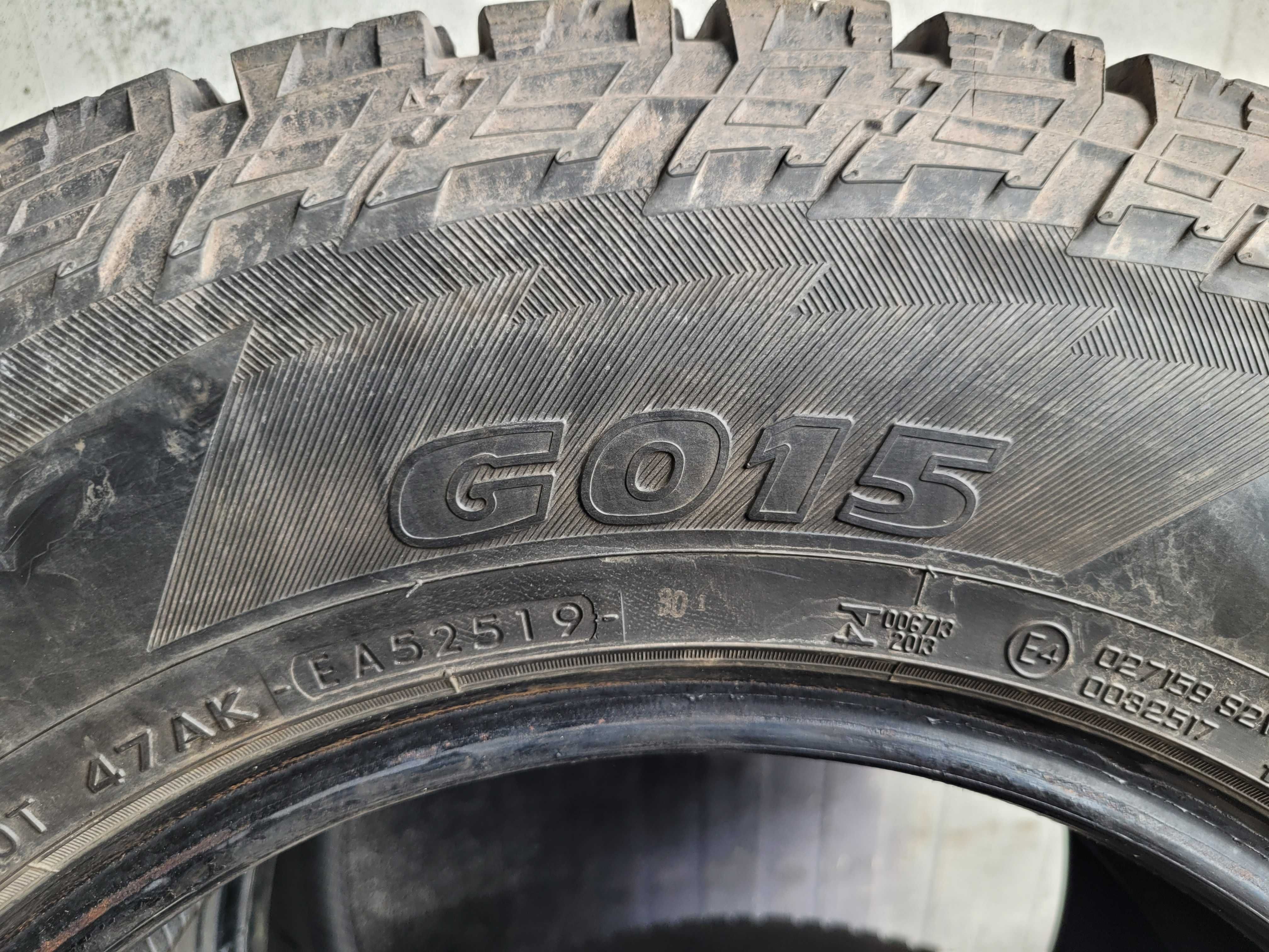 225/75/16 Yokohama Geolandar A/T G015  10mm 2szt