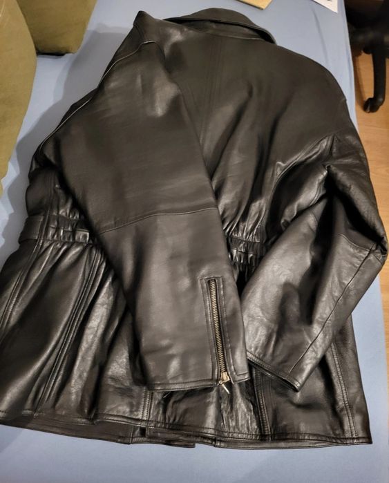 Ramoneska kurtka skórzana męska