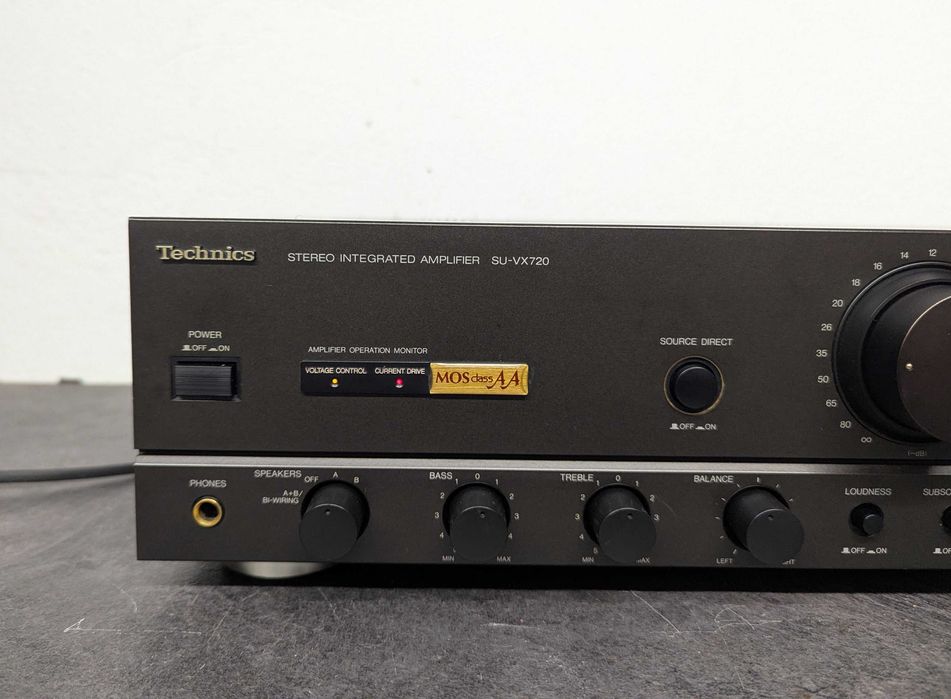 Стерео підсилювач Technics SU VX720. 2x 70 Watt.