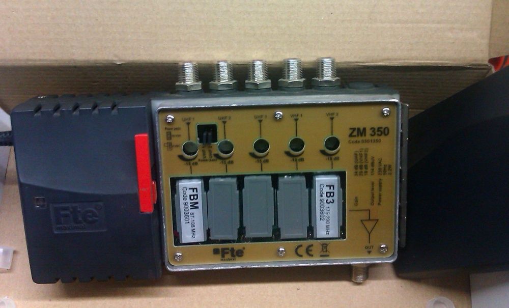 Central amplificadora de sinal FTE MAXIMAL ZM350