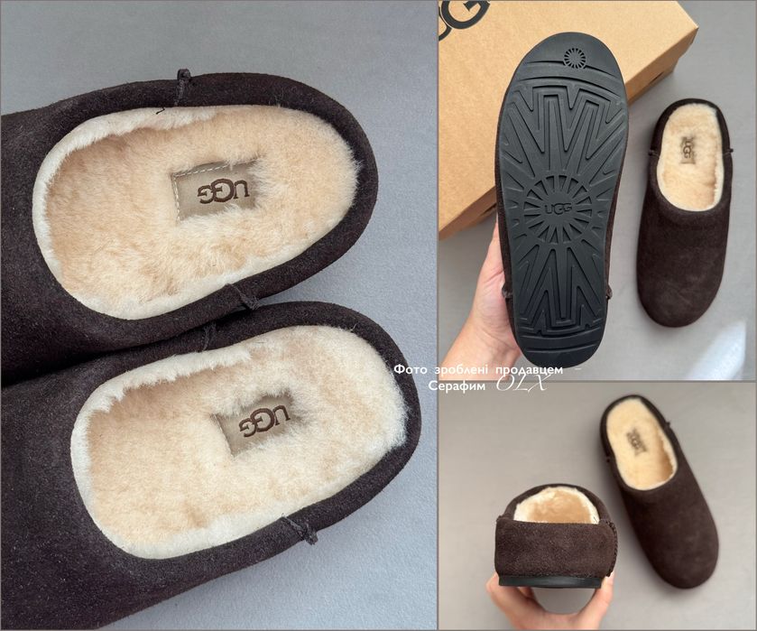 Зимние Australia UGG Elea Slip-On Chesnut brown 100% Waterproof