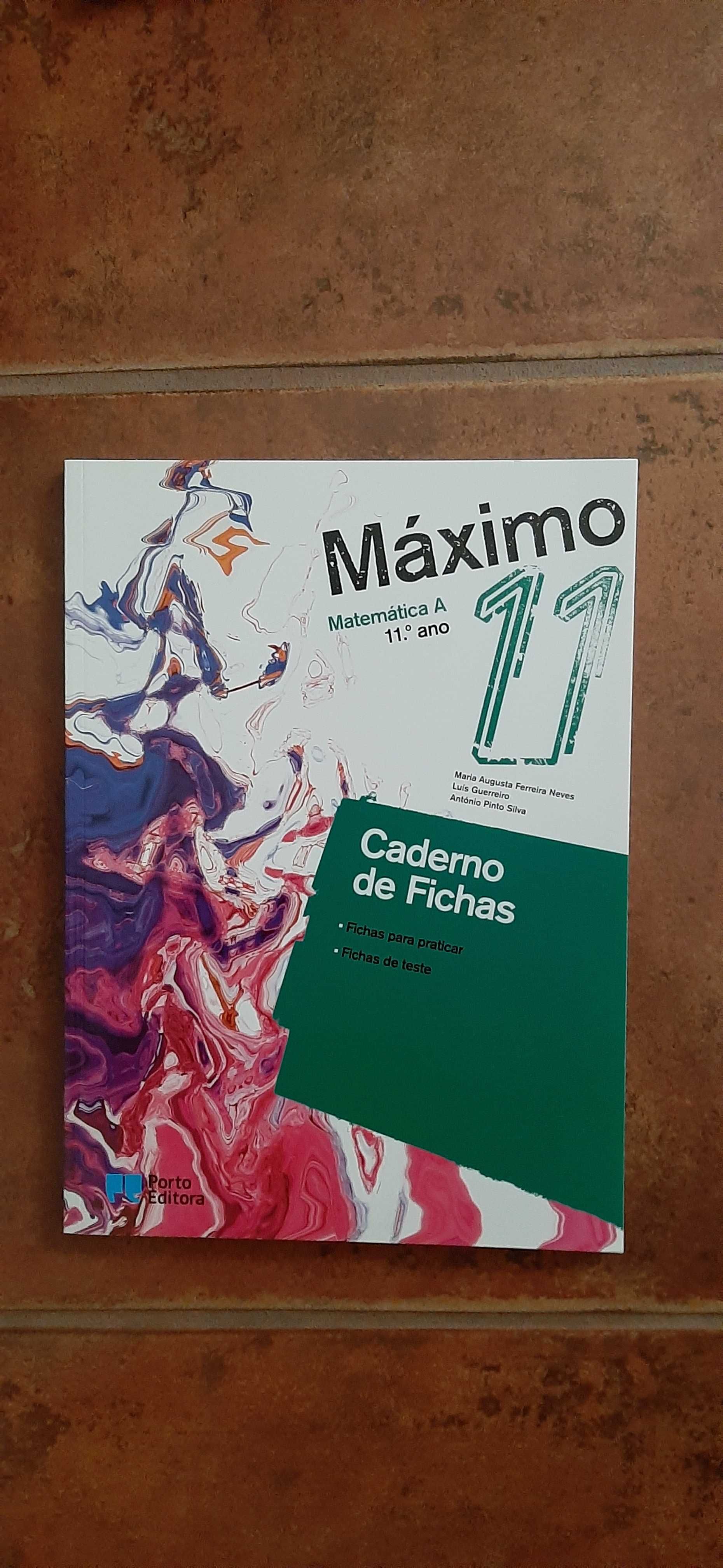 Caderno de fichas de Matemática