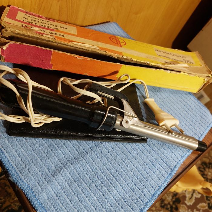 Электрощипцы, плоская, СССР, Юность
