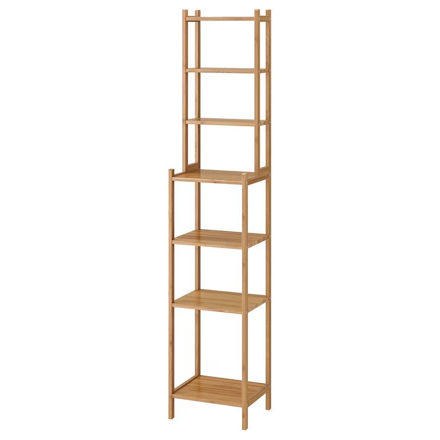 RAGRUND regal bambusowy ikea wysoki 163 cm