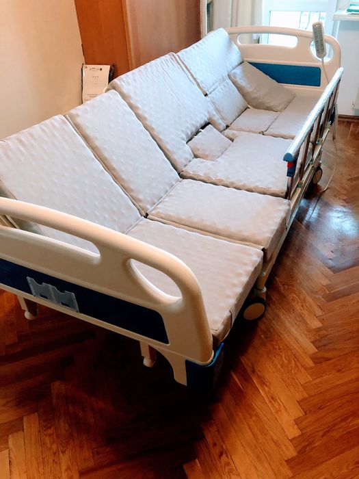 Функціональне ліжко з туалетом і боковим переворотом. Електро-механіка