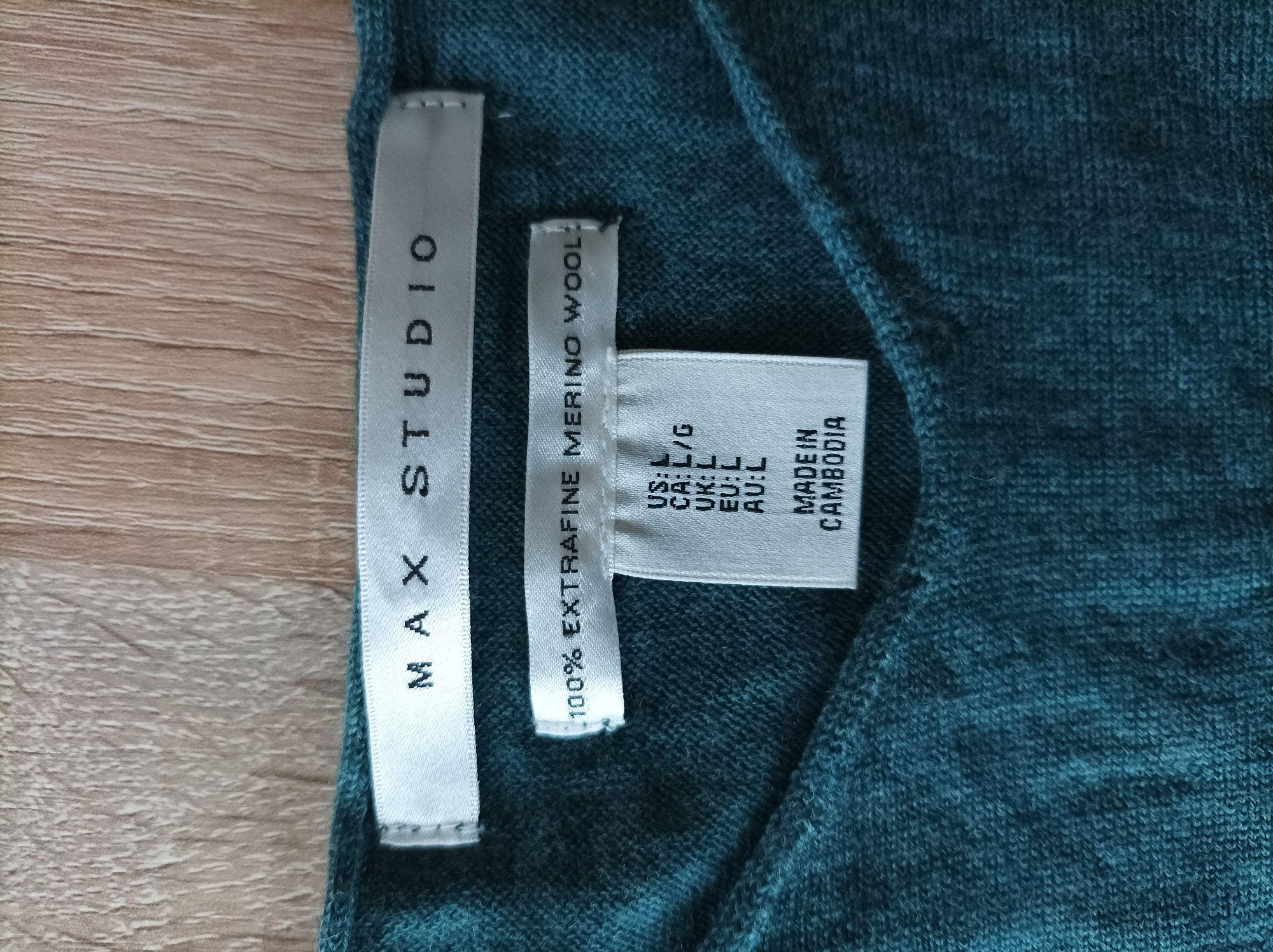 Max Studio sweterek Merino