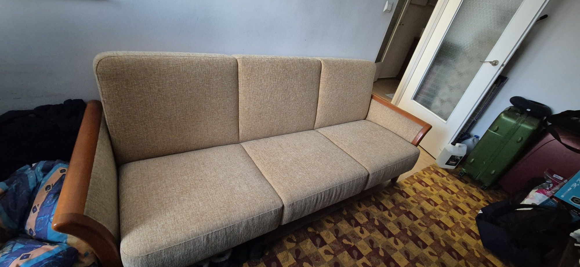 Komplet sofa + 2 Fotele, Nie zniszczone.