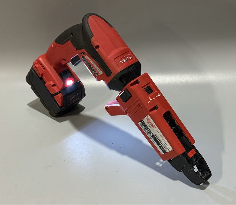 Milwaukee M18 FSG + CA55 – wkrętarka do karton gipsu, zadbana Polecam