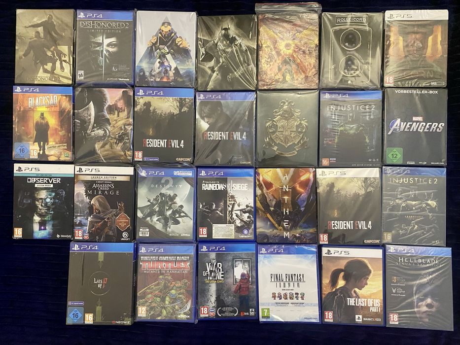 Колекція playstation 4/5