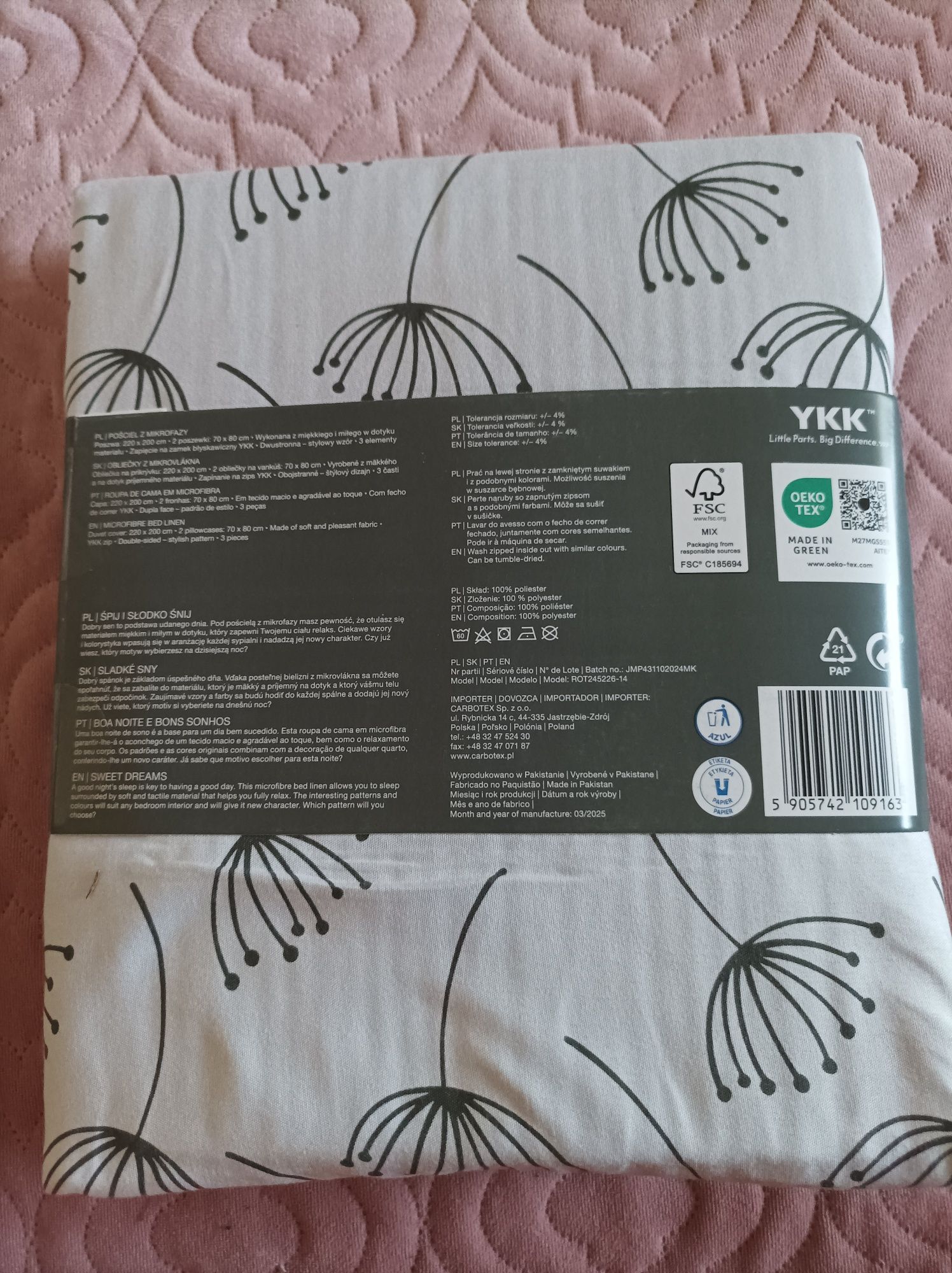 Pościel z mikrofazy marki Smukee