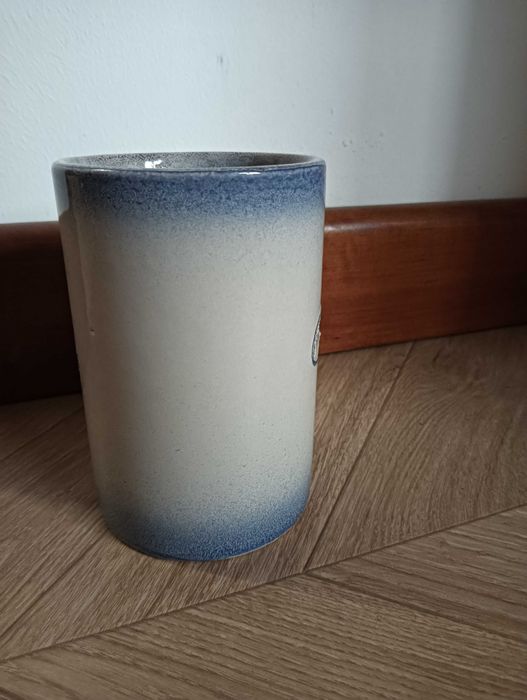 Wazon ceramiczny Strehla niebieski tuba