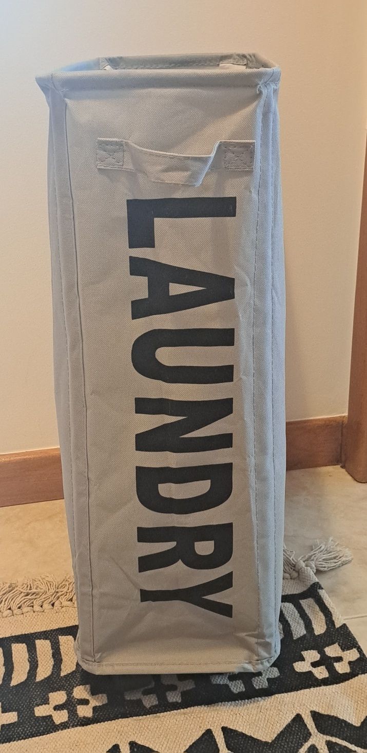 Balde de lixo + cesto para roupa