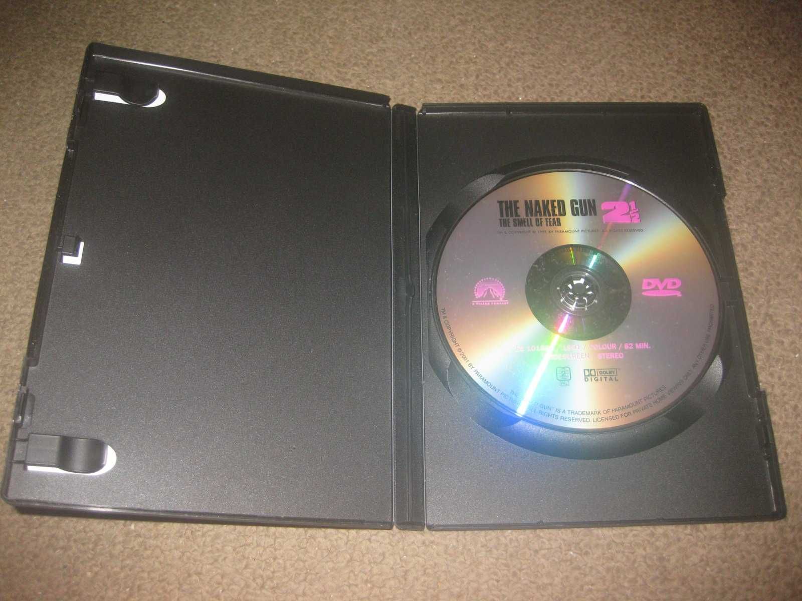 DVD "Aonde É que Para a Polícia! Parte 2½" com Leslie Nielsen