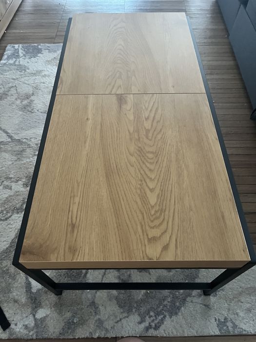 Stolik loft braz czern 50/100