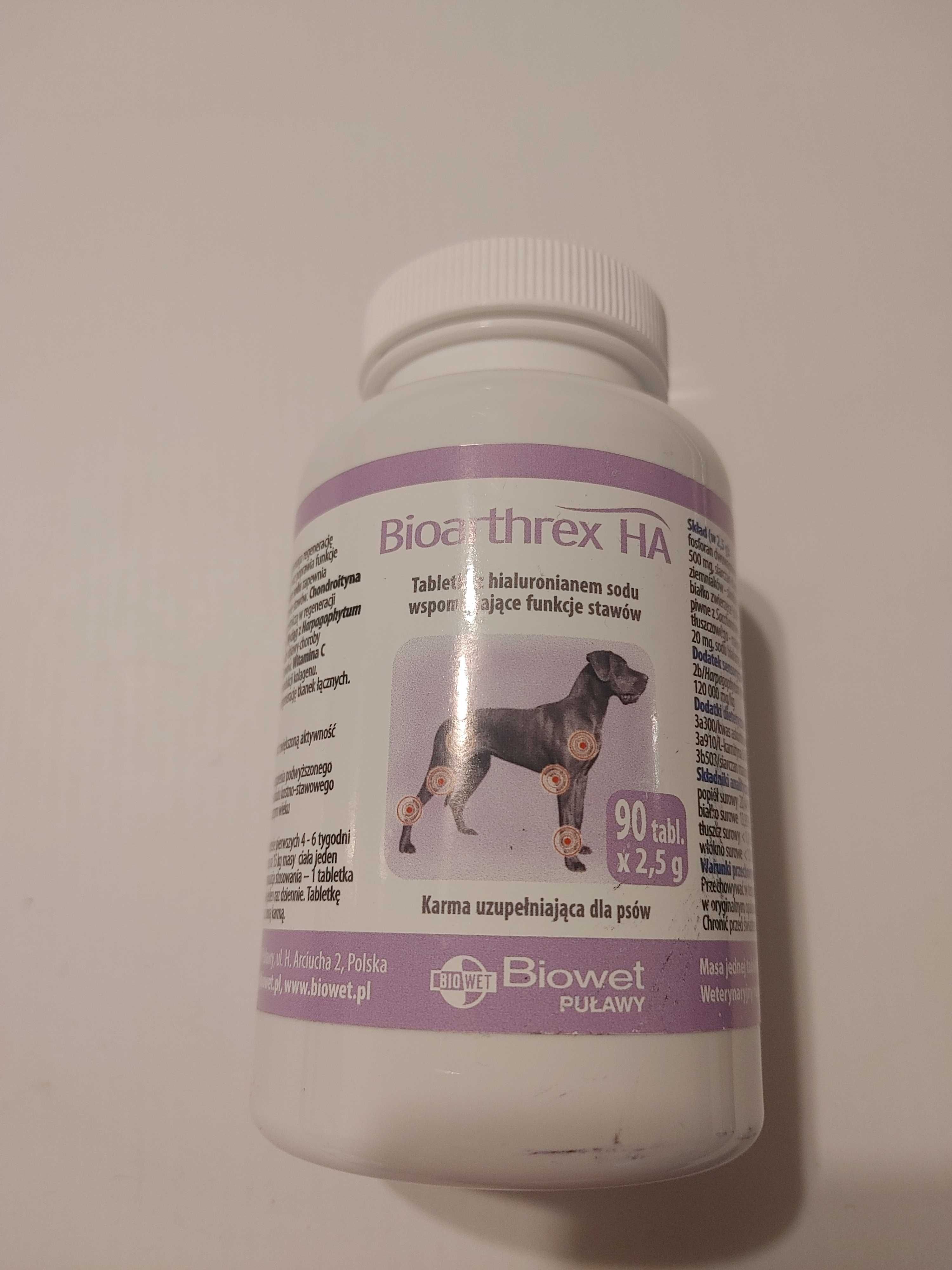 Bioarthrex HA 90 tabletek dla psów + Gratis 33 tabletki