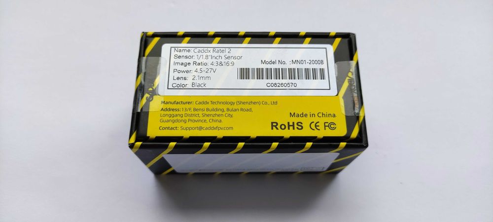 Аналогова камера  \ Caddx Ratel 2 \ FPV