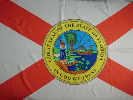 Прапор флаг штат Флорида State Florida 90×140