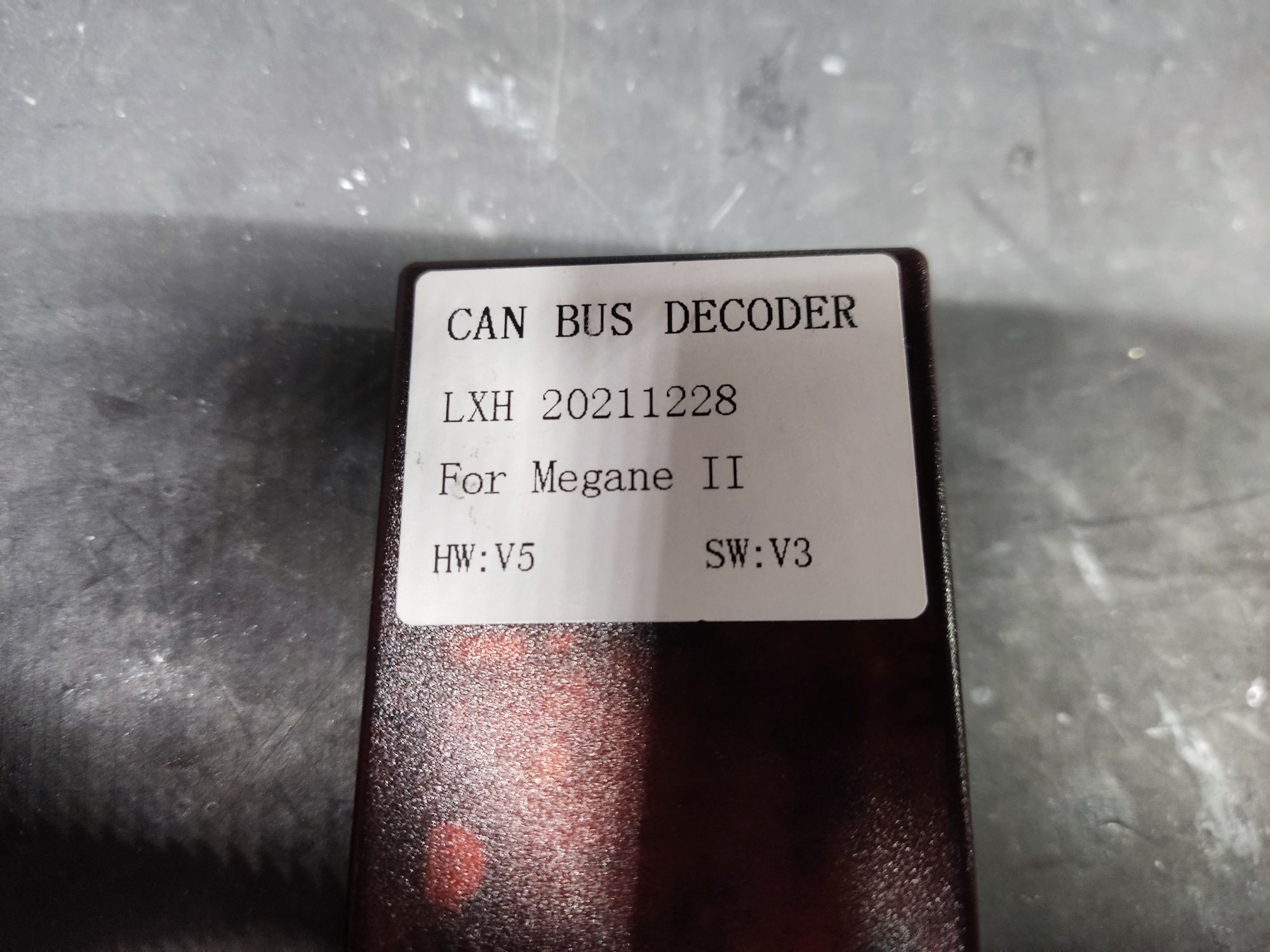 Can-bus moduł do radia Renault Megane II