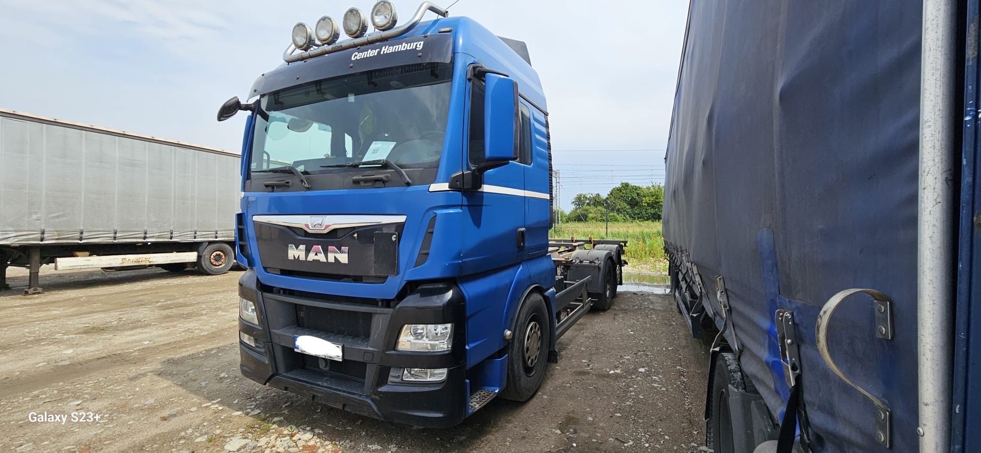 MAN 26 440 6x2 przewóz kontenerów e6 zadbany bdf  Man tgx e6 26 440 6x2 winda zadbany przewóz kontenerów bdf zamiana