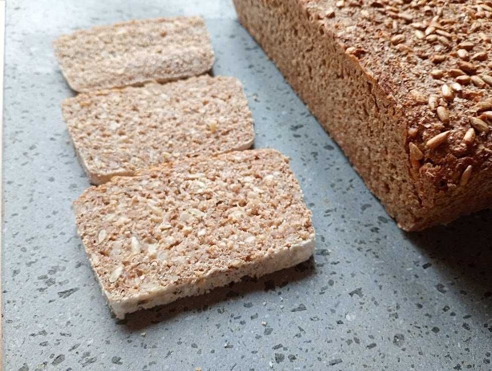 Chleb żytni razowy ze słonecznikiem na nat. zakwasie 3kg b. niski IG